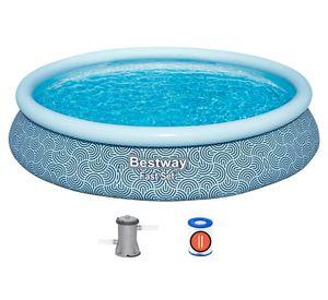Piscina redonda Fácil armado con filtro 84cm x 4.57m 9677 lt