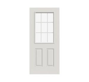 Puerta acero vidriada 9 Luces 70x210 cm