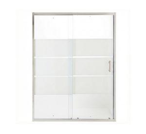 Mampara ajustable ducha 140-160 cm Style blanco