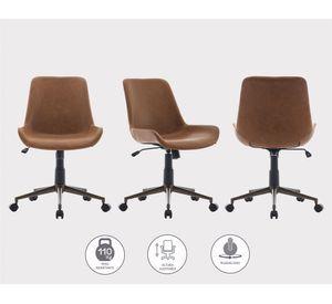 Silla PC Nut caramel