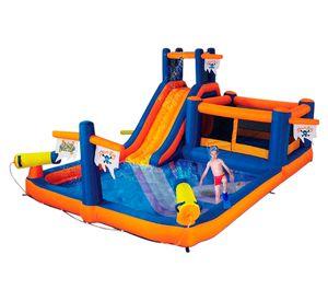 Tobogán inflable Pirata 244x400x630 cm
