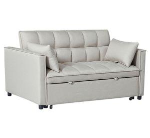 Sofá cama Brela tela beige