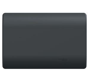 Placa Genesis ciega con soporte black