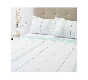 Sábana Súper King 144 hilos Premium Composé Petals
