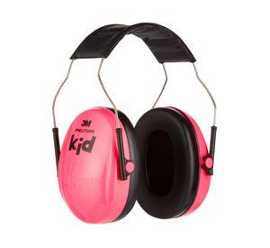 Orejera protección auditiva Peltor kids 27B rosa