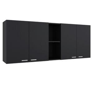 Mueble de cocina superior Portofino wengue 60x150x31.5 cm