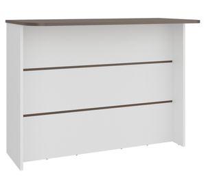 Barra auxiliar de cocina Fendi blanco/milán 90x120x60 cm