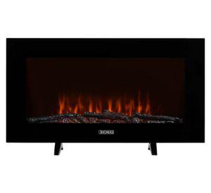 Chimenea eléctrica TH-FP90 2000W negro