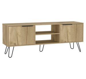 Rack TV 65" Augusta 2 puertas duna/wengue