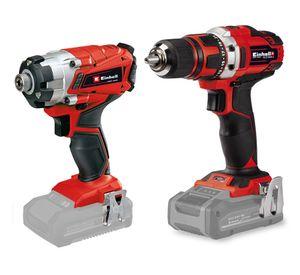 Taladro inalámbrico TE-CI 18/1 Li + Atornillador TE-CD 18/40 Li + batería 18 V Ion Litio + cargador + bolso