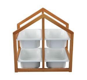 Mueble casita Grace 4 cajas