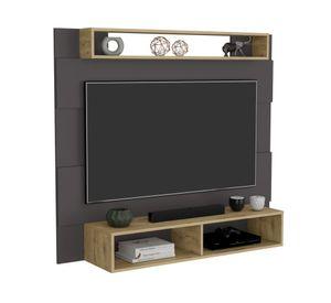 Panel TV 60" Charlotte plomo/macadamia