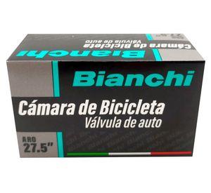 Cámara bicicleta válvula auto negro aro 27.5