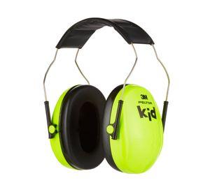 Orejera protección auditiva Peltor Kids verde