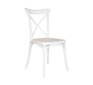 Silla Toledo blanco