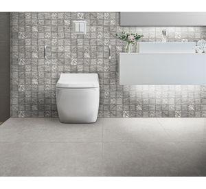 Cerámica piso muro Oxford gris 61x61 cm 2.58 m2