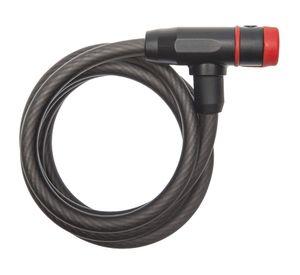 Candado bicicleta Kevlar 12 mm + 2 llaves negro