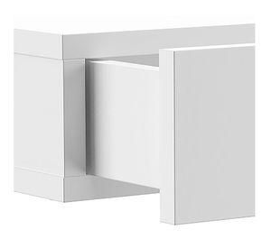 Velador Icon 1 cajón blanco