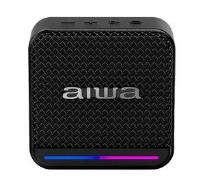 Parlante bluetooth portátil AWQ3 Inalámbrico + cable USB negro