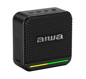 Parlante bluetooth portátil AWQ3 Inalámbrico + cable USB negro