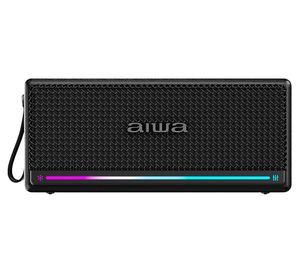 Parlante bluetooth portátil AWQ6 Inalámbrico + cable USB negro