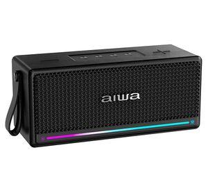 Parlante bluetooth portátil AWQ5 Inalámbrico + cable USB negro