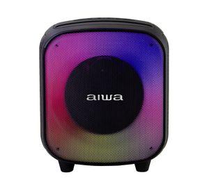 Parlante bluetooth portátil AWAB81 Inalámbrico + cable USB negro