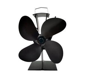 Ventilador estufa a leña Fan-01 negro