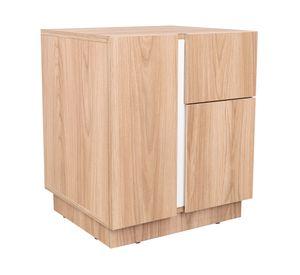 Velador Carmi 1 cajón 2 puertas