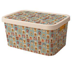 Caja organizadora Teen perritos 6.2 lt