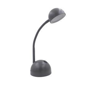 Lámpara escritorio LED luz día Gorin gris