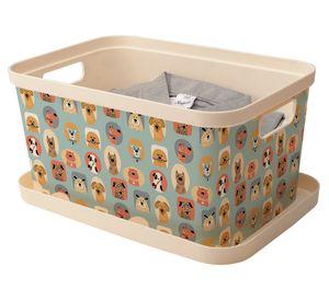 Caja organizadora Teen perritos 3.5 lt