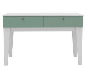 Arrimo rectangular Veneza 79x120x38.5 cm blanco verde