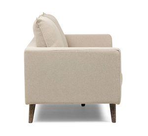 Sofá 2 cuerpos Biran poliéster beige