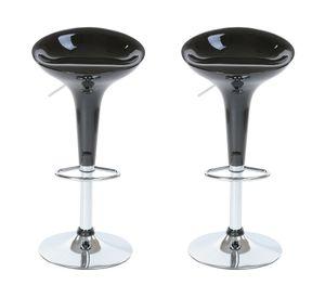 Silla bar Verona negro 2 unidades