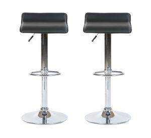 Silla bar Elemi negro 2 unidades