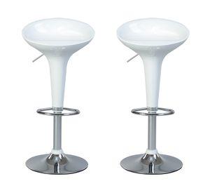 Silla bar Verona blanco 2 unidades