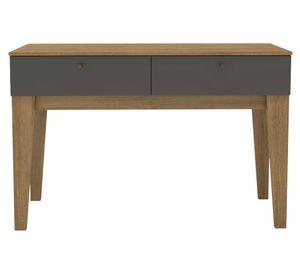 Arrimo rectangular Veneza 80.5x136x38.5 cm nogal grafito