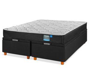 Cama baúl Therapedic Plus 2 plazas base dividida