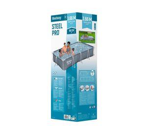 Piscina rectangular 3.66x2.01m 4000 litros SteelPro