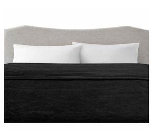 Frazada Flannel negro King