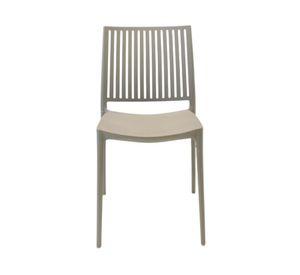 Silla apilable Noruega gris
