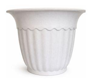 Macetero Bio Olimpo blanco 26x34 cm