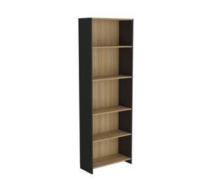 Biblioteca 5 repisas Lisa Eco fresno/wengue