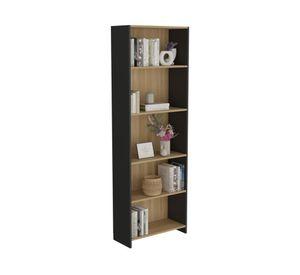 Biblioteca 5 repisas Lisa Eco fresno/wengue
