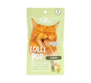 Snack gatos LolliPop Cebada 3 und.