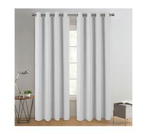 Cortina Blackout gris 220x140 cm