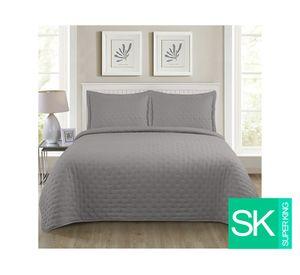 Quilt Roma gris Súper King