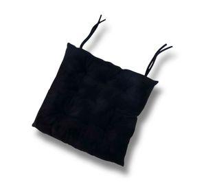 Cojín para Silla Negro 40x40 cm