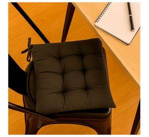 Cojín para Silla Negro 40x40 cm